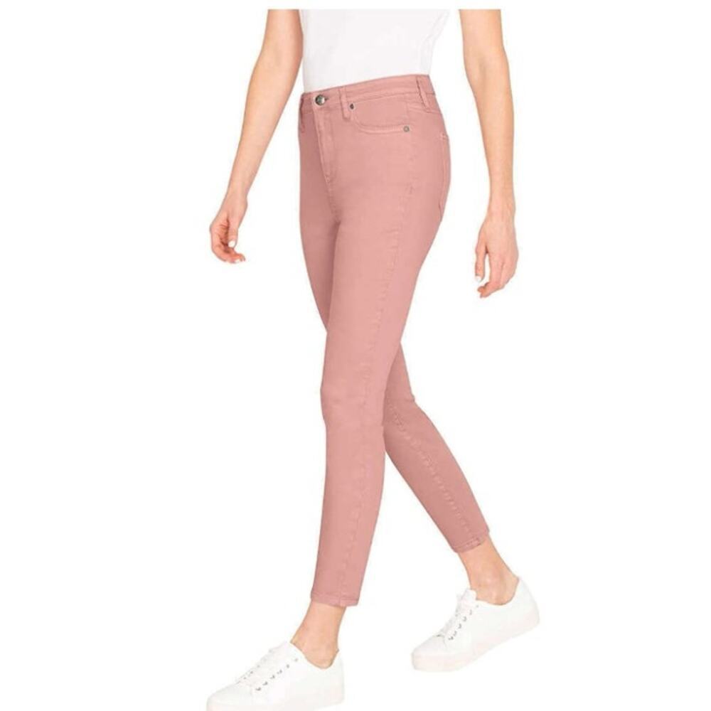 BUFFALO David Bitton Women's Mid-Rise Skinny Stretch Ankle Grazer Jean 6/28 - Picture 2 of 2